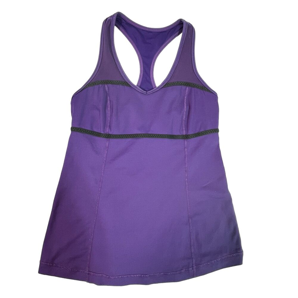 Lululemon Commit Tank Lolo Luxtreme Dark Purple, Sz 6